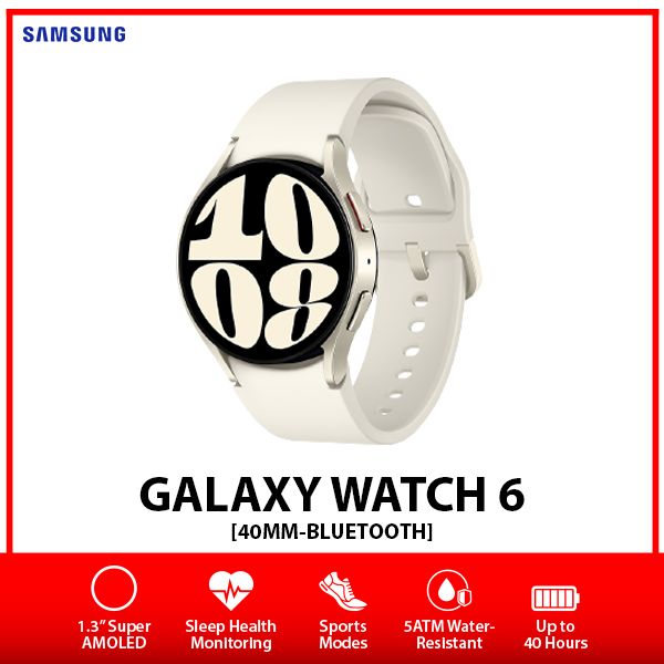 [OZ]-SAMSUNG-Galaxy-Watch-6-Bluetooth-40mm-GOLD