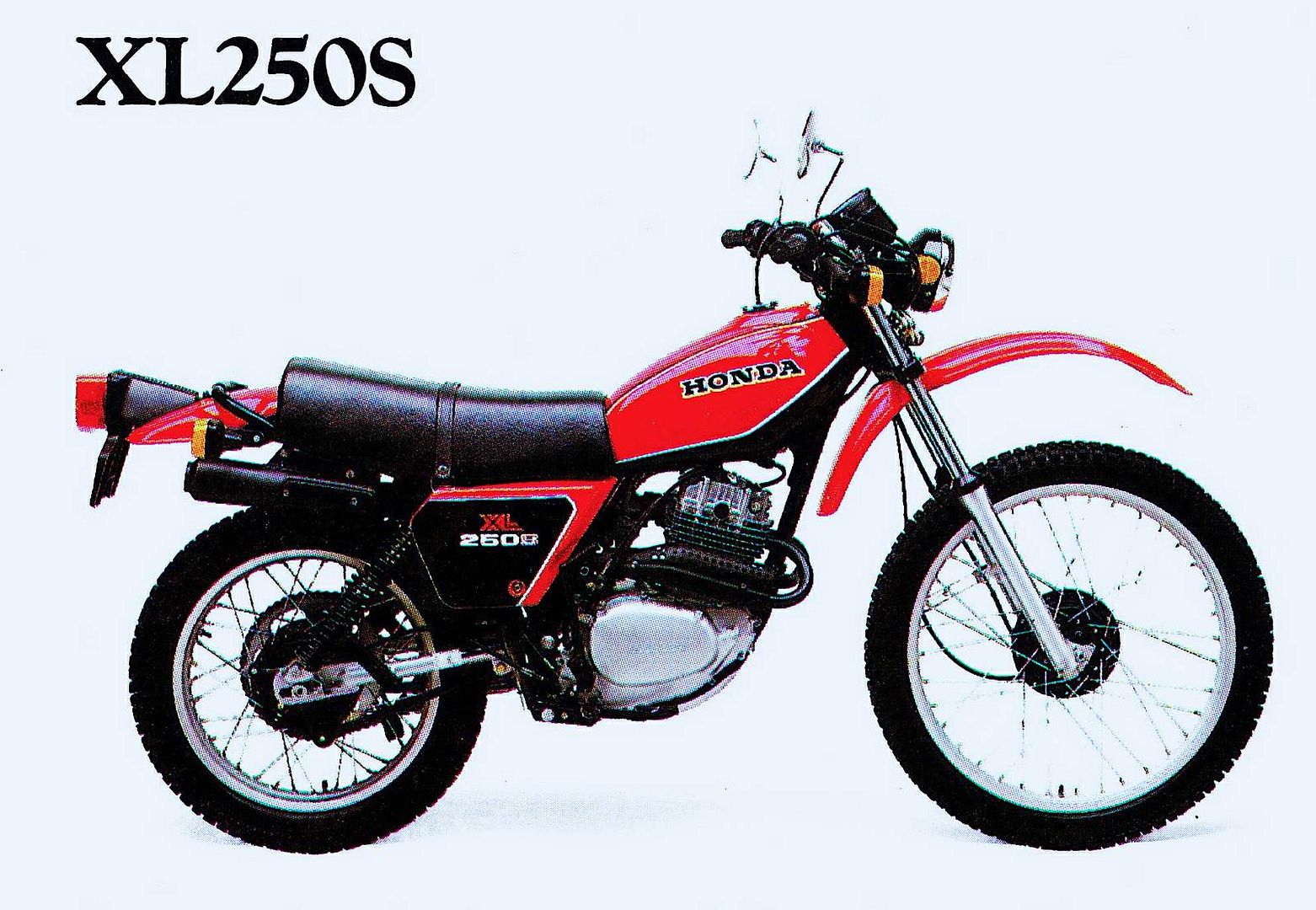HONDA XL500S XL500/XL250 S XL250S 1978 1979 1980 1981 US SHORT