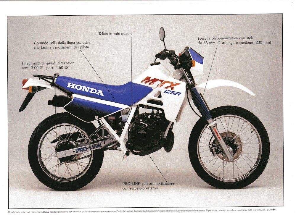 HONDA MTX125R MTX 125 R MTX125R2H MTX125 R2H SEAT COVER [HOSPA] | eBay