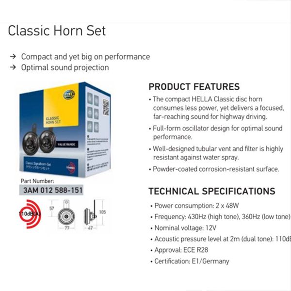 HELLA-Classic-Horn-Set-12V-S1