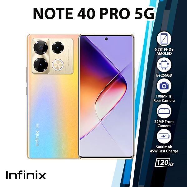 [PQR]-INFINIX-Note-40-Pro-5G-GOLD