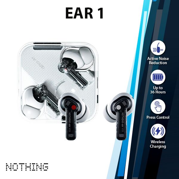 [PQR]-NOTHING-Ear-1-WHT