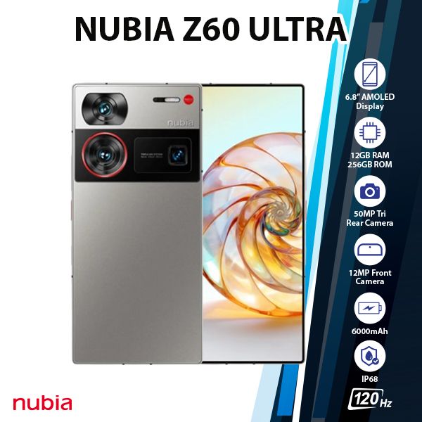 [PQR]-NUBIA-Z60-Ultra-12+256GB-SLV