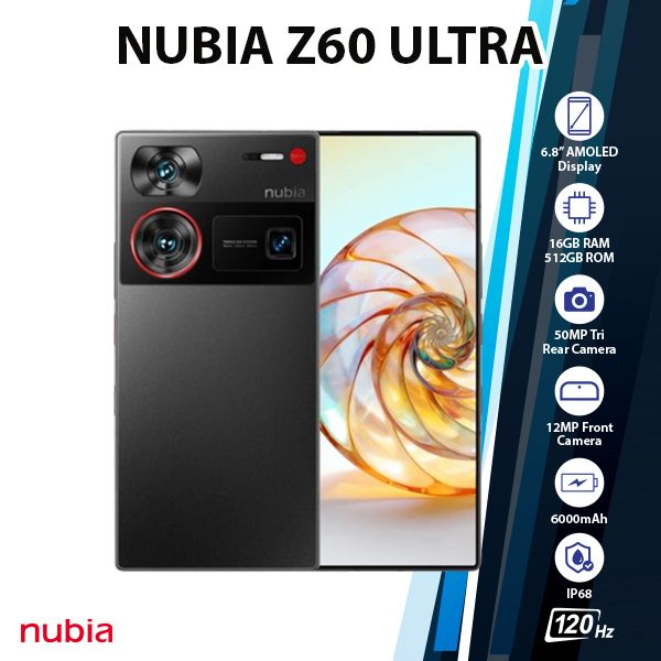 [PQR]-NUBIA-Z60-Ultra-16+512GB-BLK