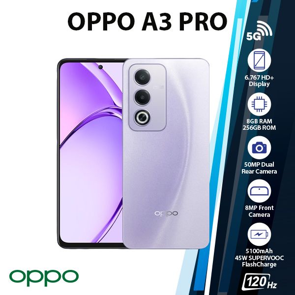 [PQR]-OPPO-A3-Pro-5G-PUR