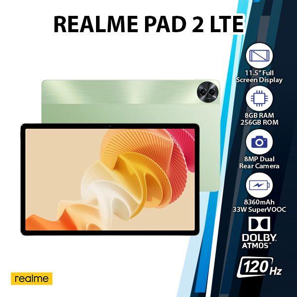 [PQR]-REALME-Pad-2-LTE-8+256GB-GRN