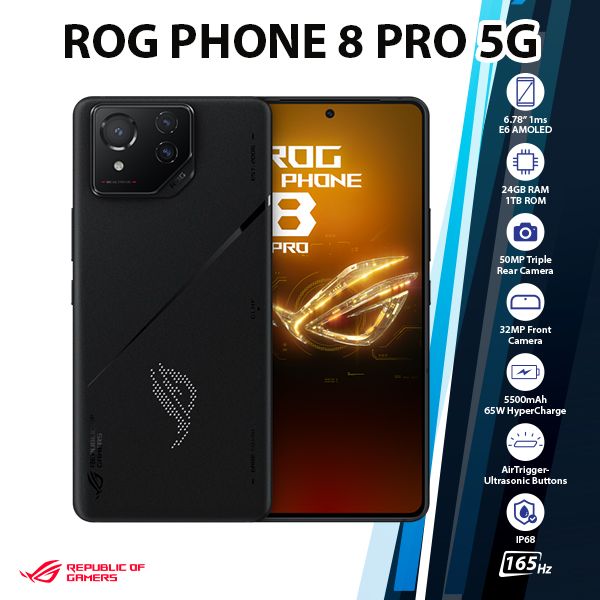 [PQR]-ROG-Phone-8-Pro-5G-1TB-BLK