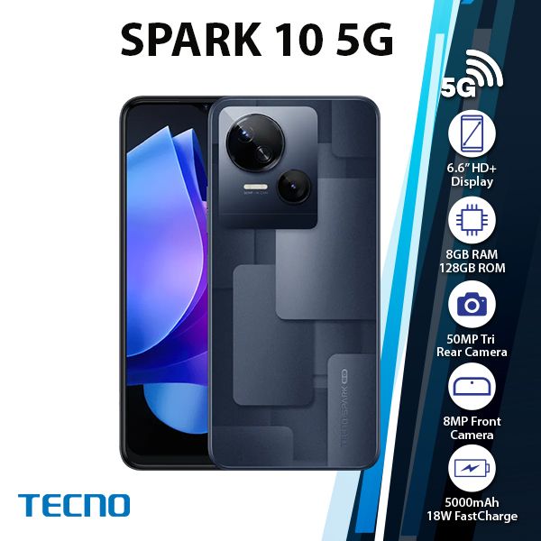 [PQR]-TECNO-Spark-10-5G-BLK