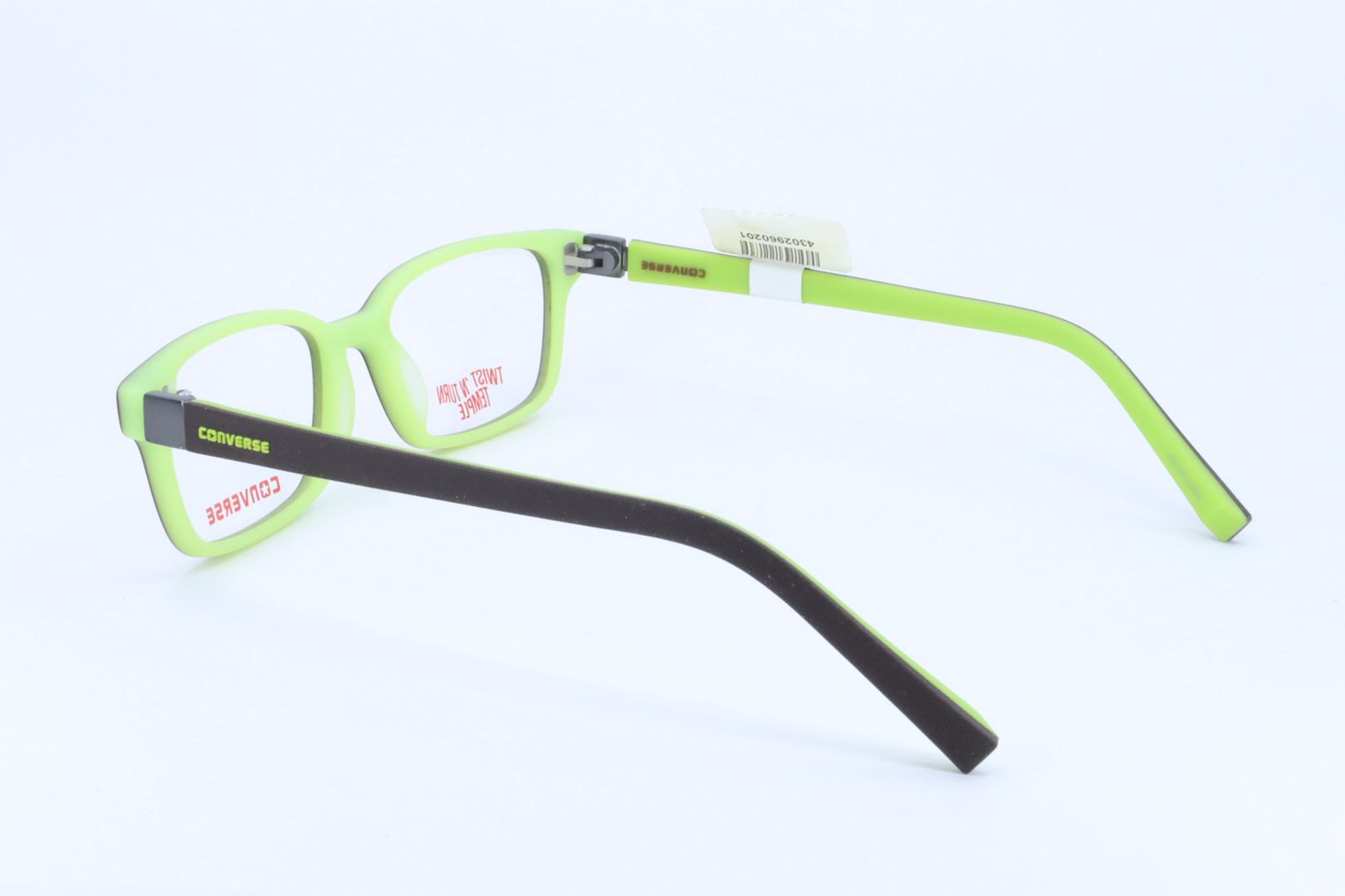 Converse K020 Brown Rectangle Unisex Full Rim 48-16-125 Eyeglasses Frames product image view 4