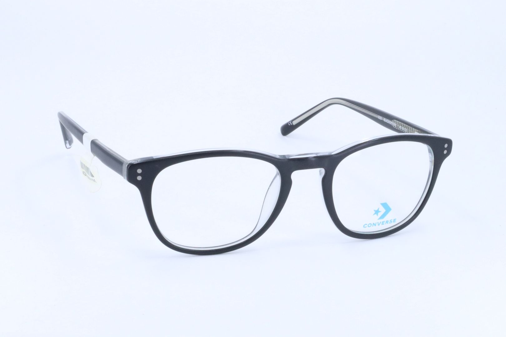 Converse K305 Black Square Unisex Full Rim 47-19-135 Eyeglasses Frames product image view 2