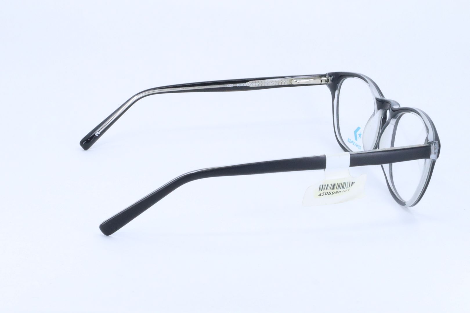 Converse K305 Black Square Unisex Full Rim 47-19-135 Eyeglasses Frames product image view 3