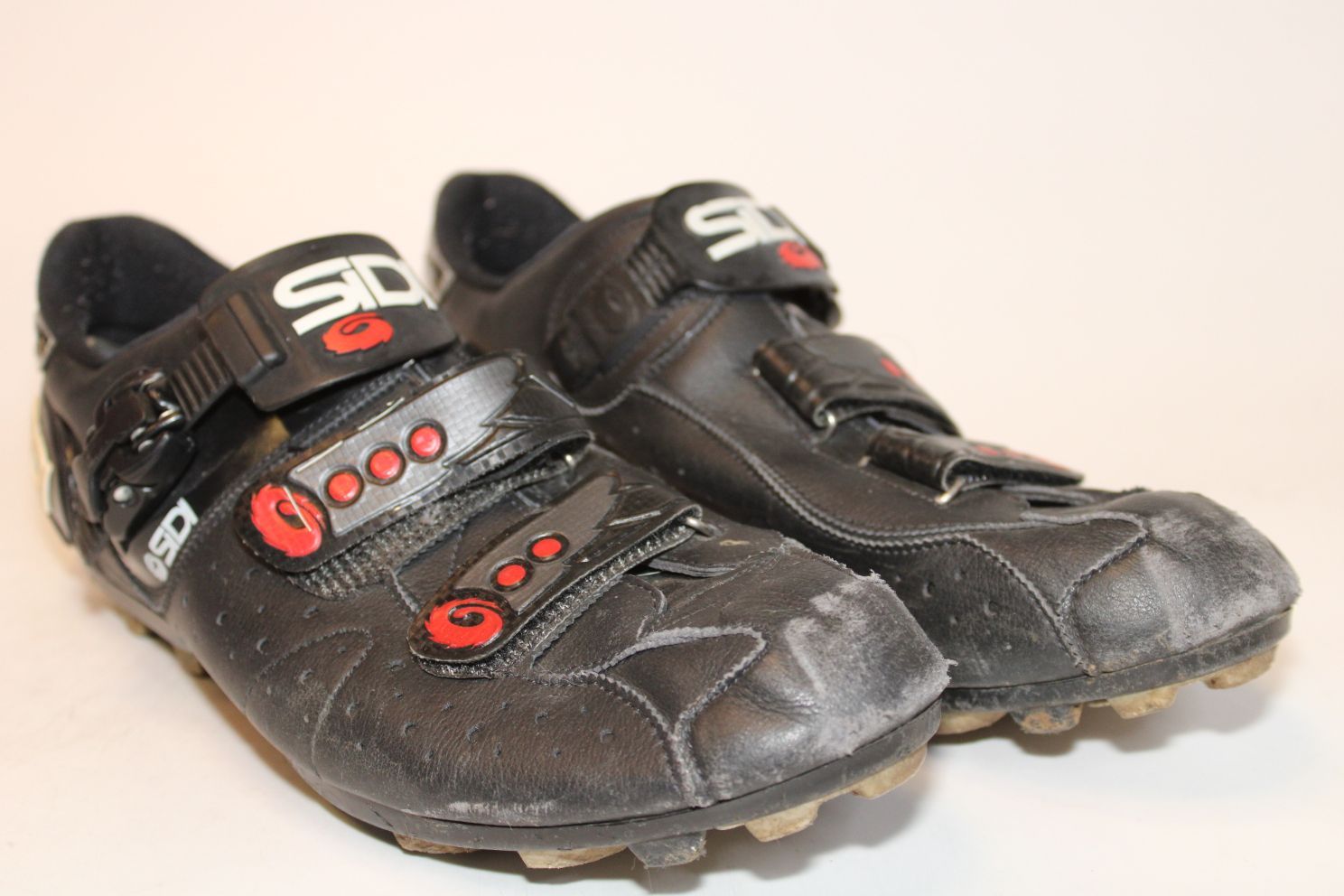 SiDI Mens Size 12 47 Leather Shimano Cleats Italy Made Mountain Cycling ...