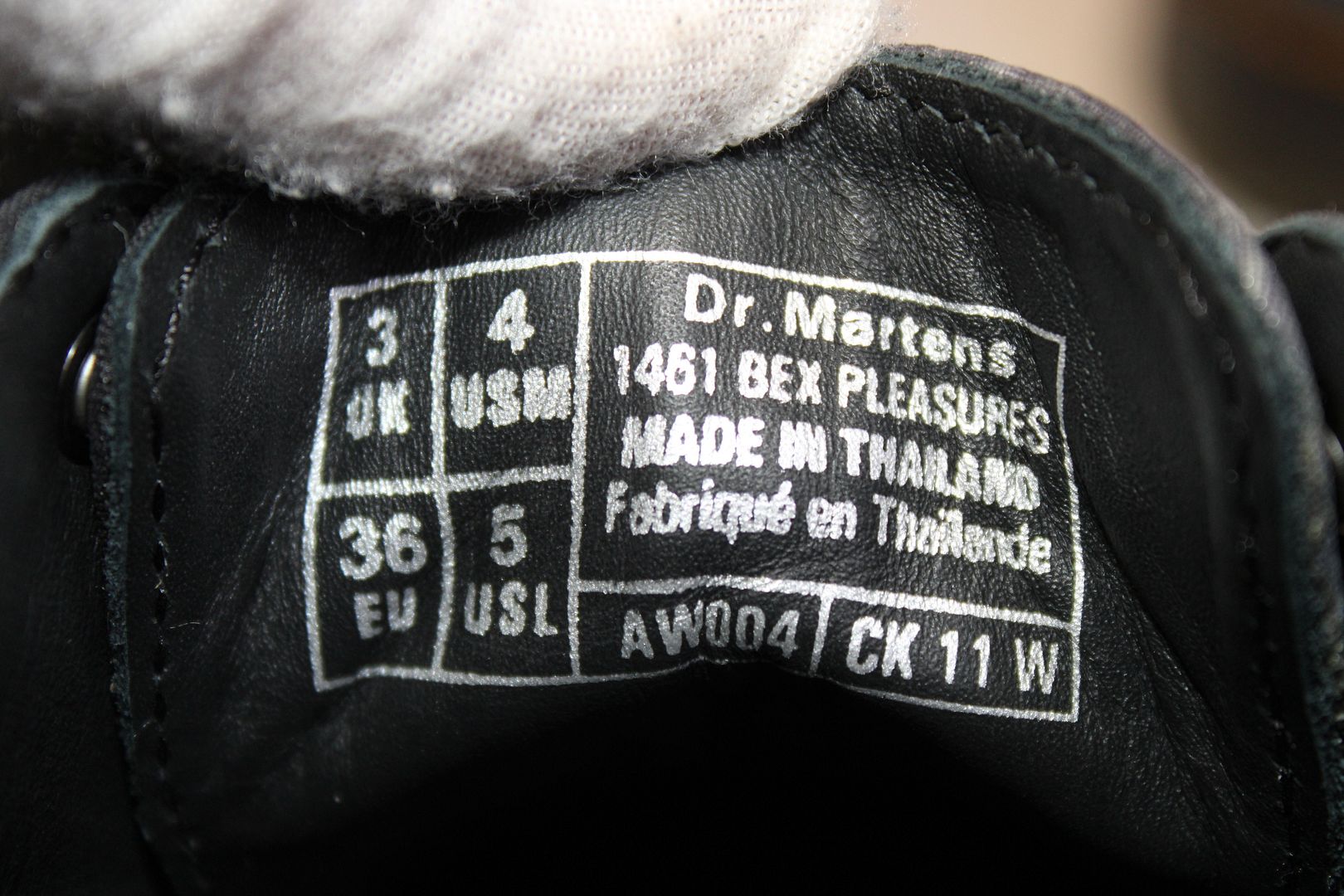 Dr. Martens X Pleasures Womens Size 5 36 Textile Tie-Dye