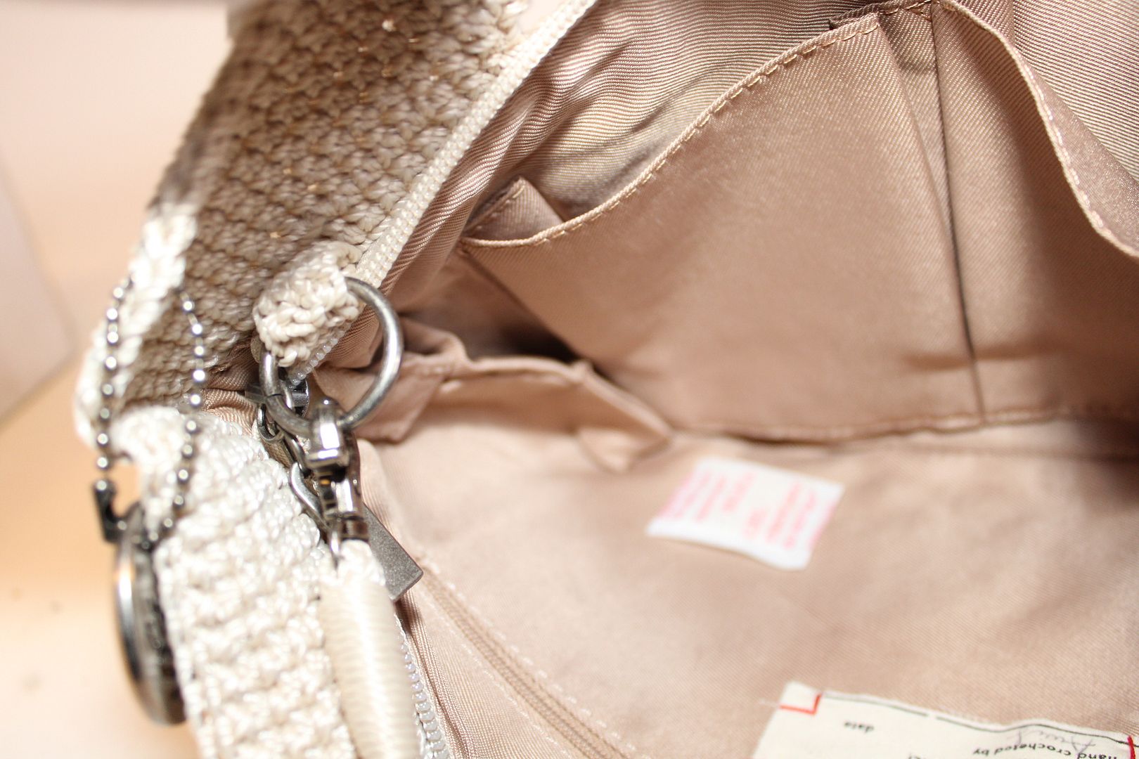 Sankaku Bag Greige | ALEXIA STAM