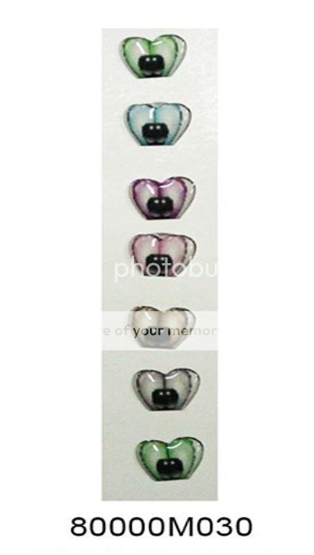 Ojos adhesivos #8 de 8mm para manualidades foamy pasta fría