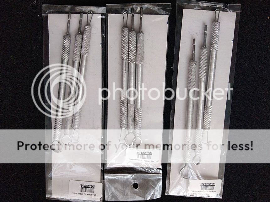 Repujador metálicos para arcilla fimo pasta moldeable