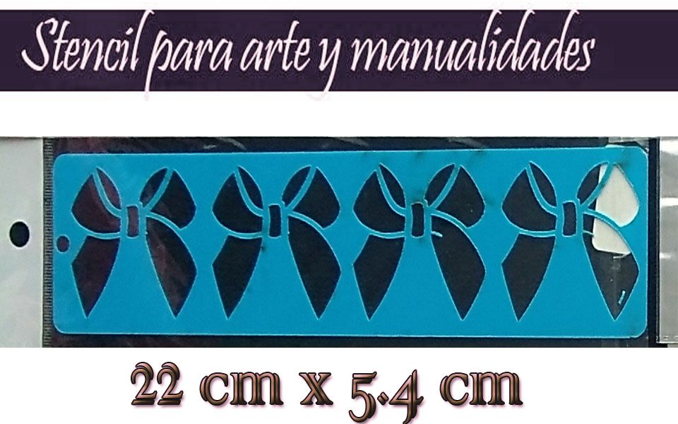 Stencils Moños lazo listón plantilla Para Artes decorativas estarcido Y Manualidades