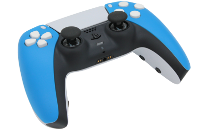PS5 custom white blue modded eSports Pro Controller