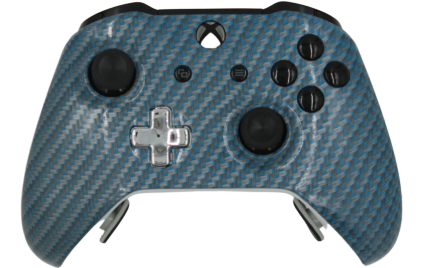 XB1 custom blue carbon modded eSports Pro Controller
