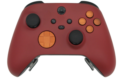 XBX custom red copper modded eSports Pro Controller