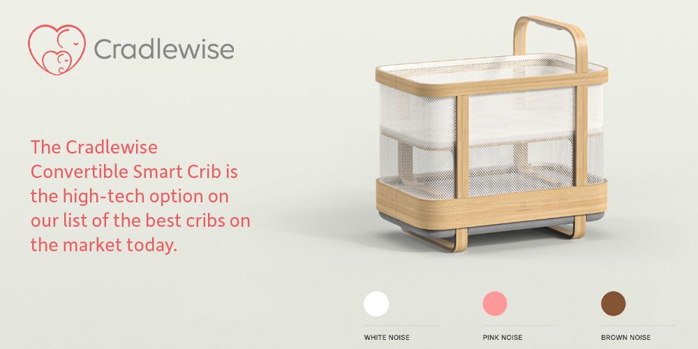 Cradlewise Convertible Smart Crib - Best High-Tech Crib