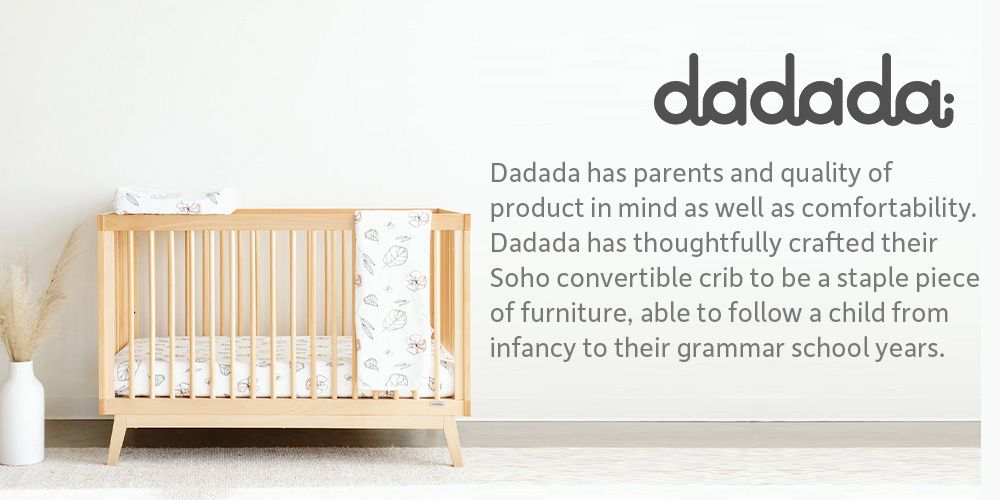 Dadada Soho 3-In-1 Crib - Most Stylish Crib