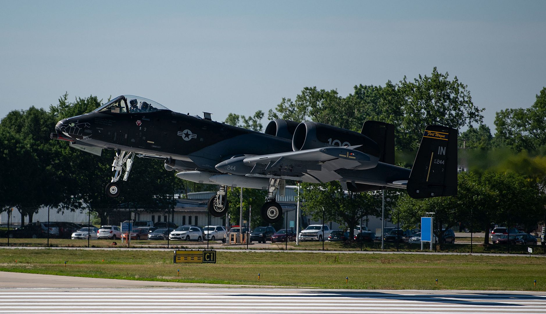 Aircraft Generation Maneuvers July 10 2022 At The Fort Wayne Air National Guard Base