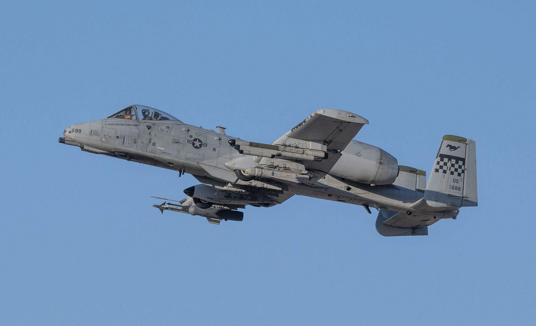 10C Thunderbolt II Assigned To The 25th Fighter Squadron Takes Off During A Routine