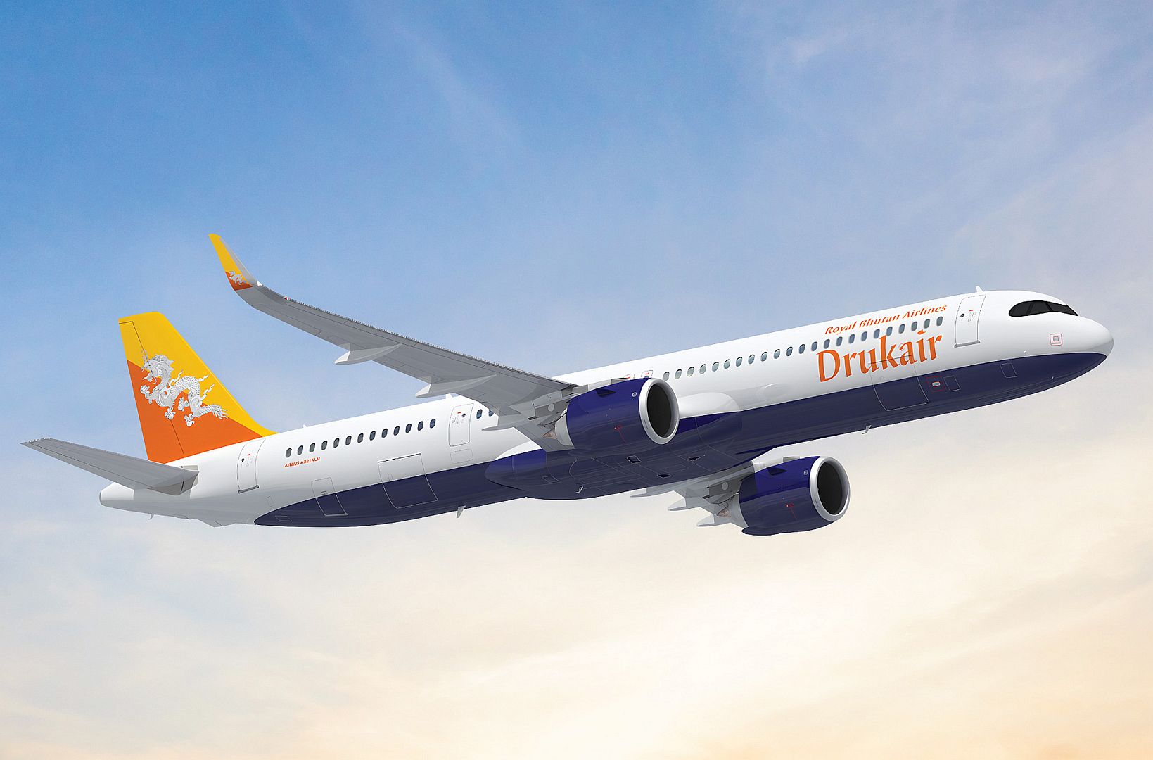 A321XLR Drukair A321XLR Drukair