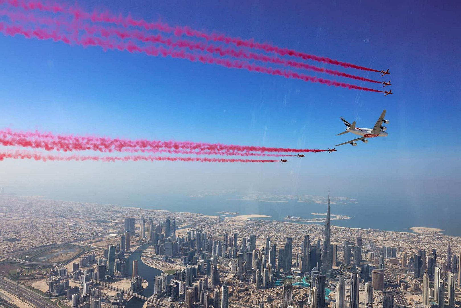 A380 Red Arrows A380 Red Arrows