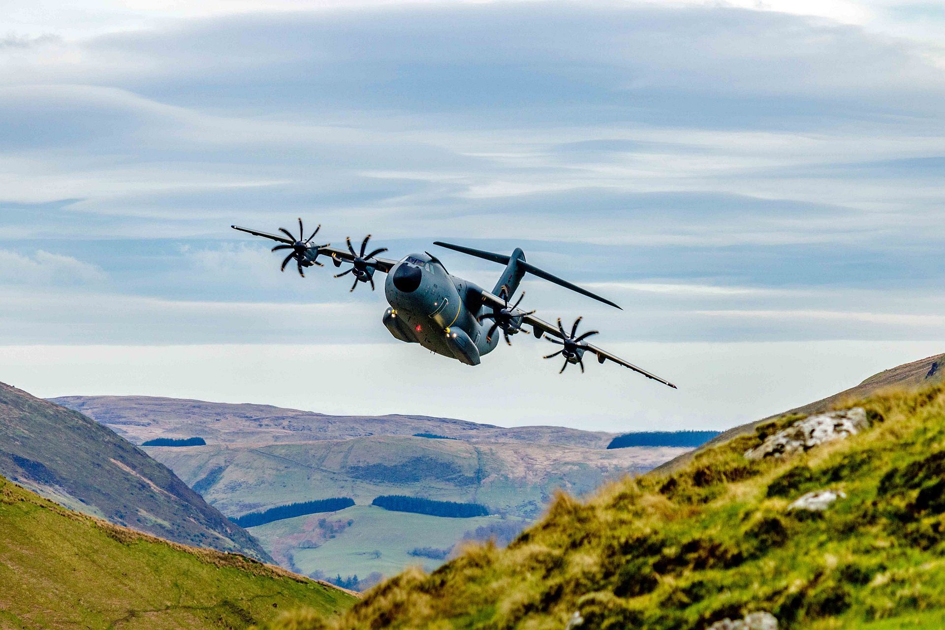 A400M Low Level Flights
