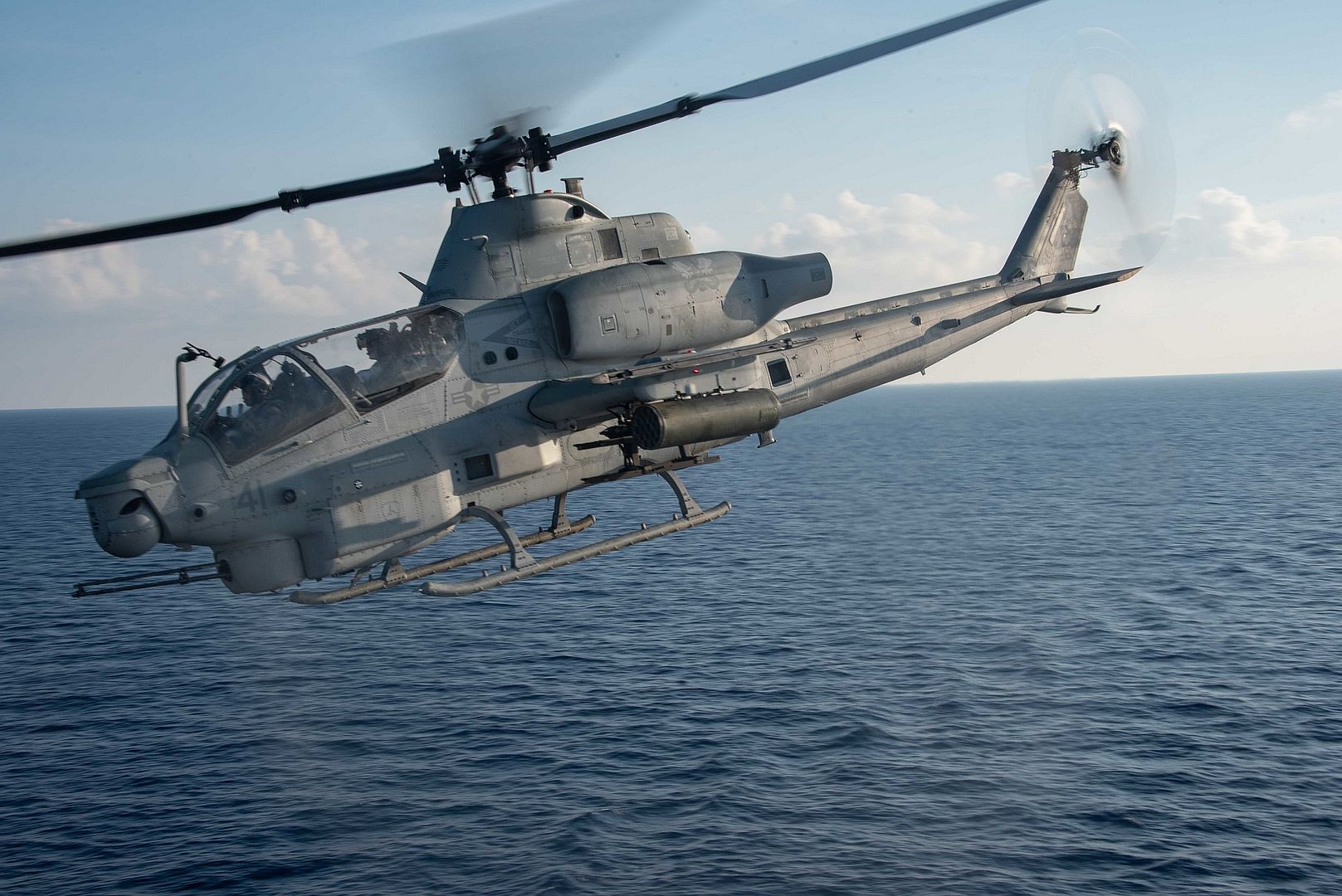 Deployed Amphibious Transport Dock Ship USS New Orleans Deployed Amphibious Transport Dock Ship USS New Orleans