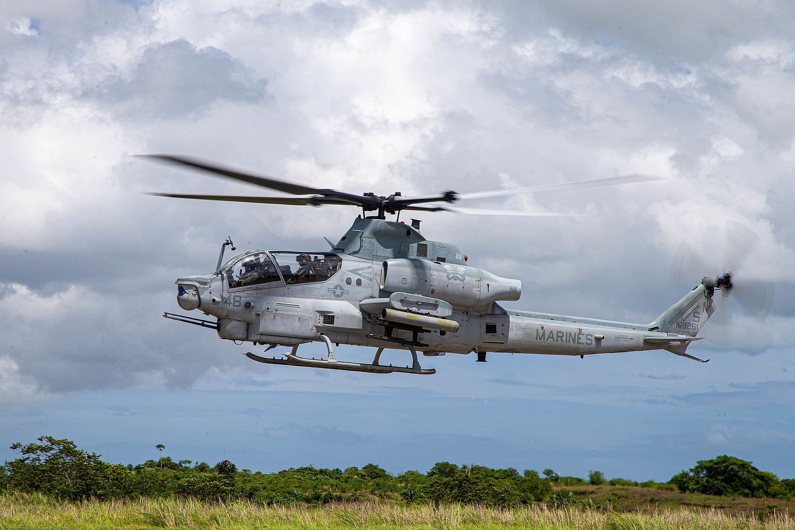1 Viper Assigned To Marine Light Attack Helicopter Squadron 369 Conduct Flight Operations