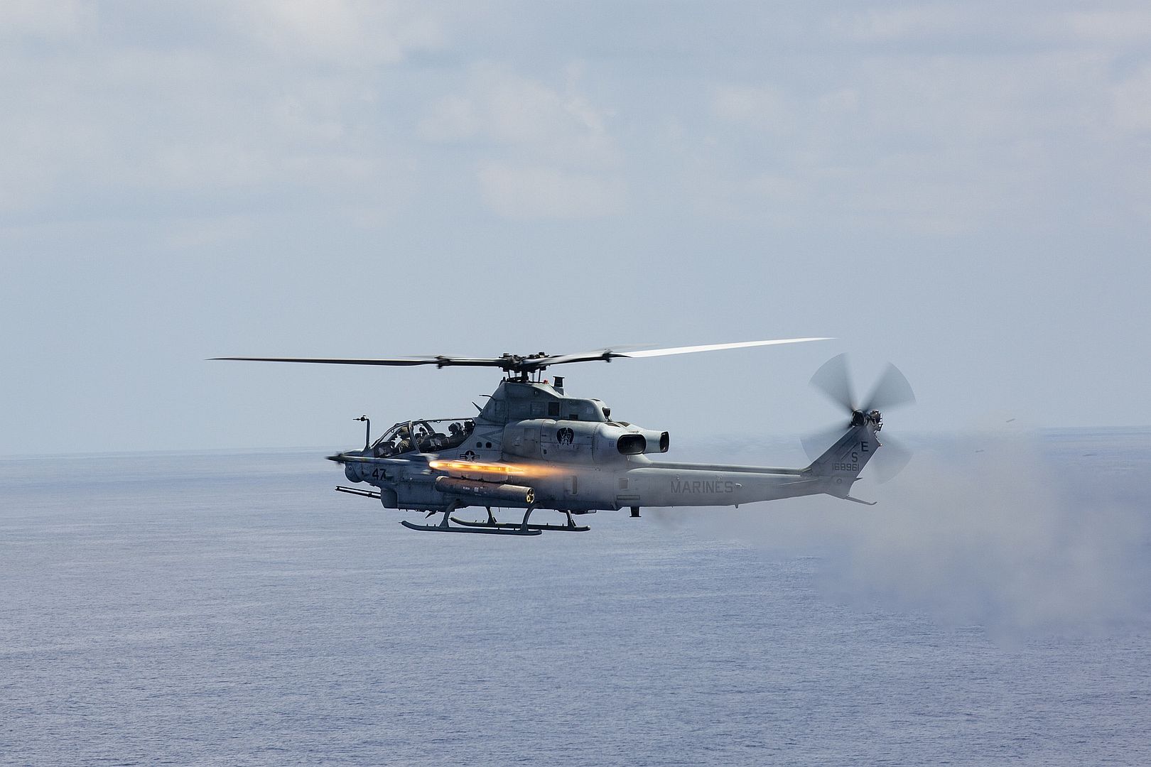 AH 1Z Viper Helicopter With Marine Light Attack Helicopter Squadron
