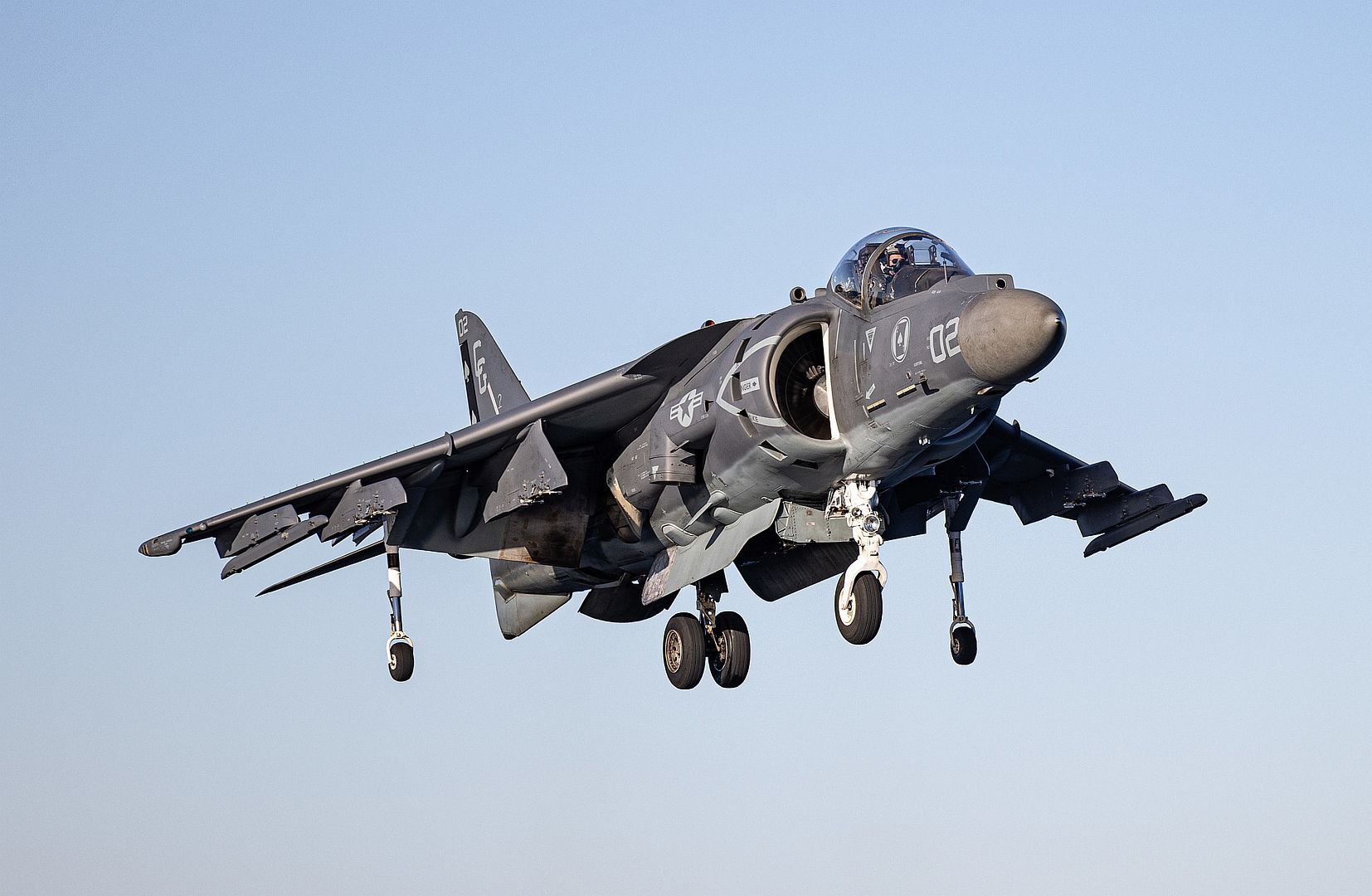 8B Harrier Assigned To Marine Medium Tiltrotor Squadron 162 26th Marine Expeditionary Unit