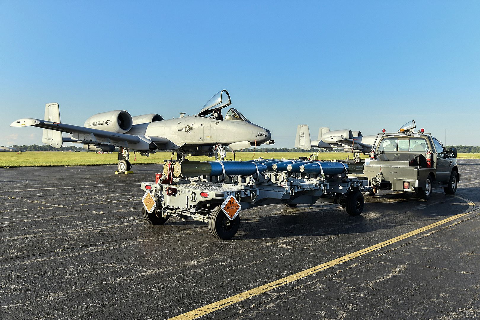 A 10 Thunderbolt IIs For Training This Morning
