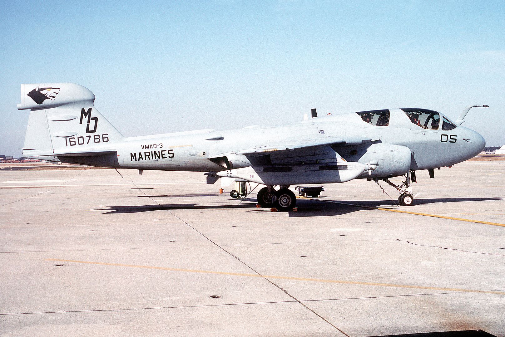 A Right Side View Of A Marine Electronic Warfare Squadron 3