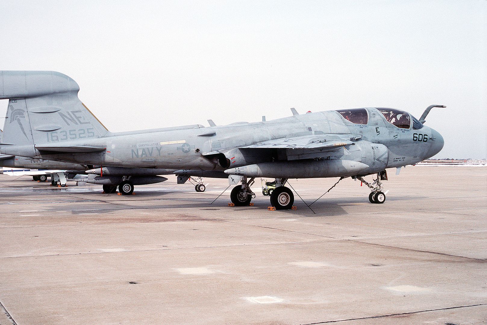 A Right Side View Of A Tactical Electronic Warfare Squadron 131