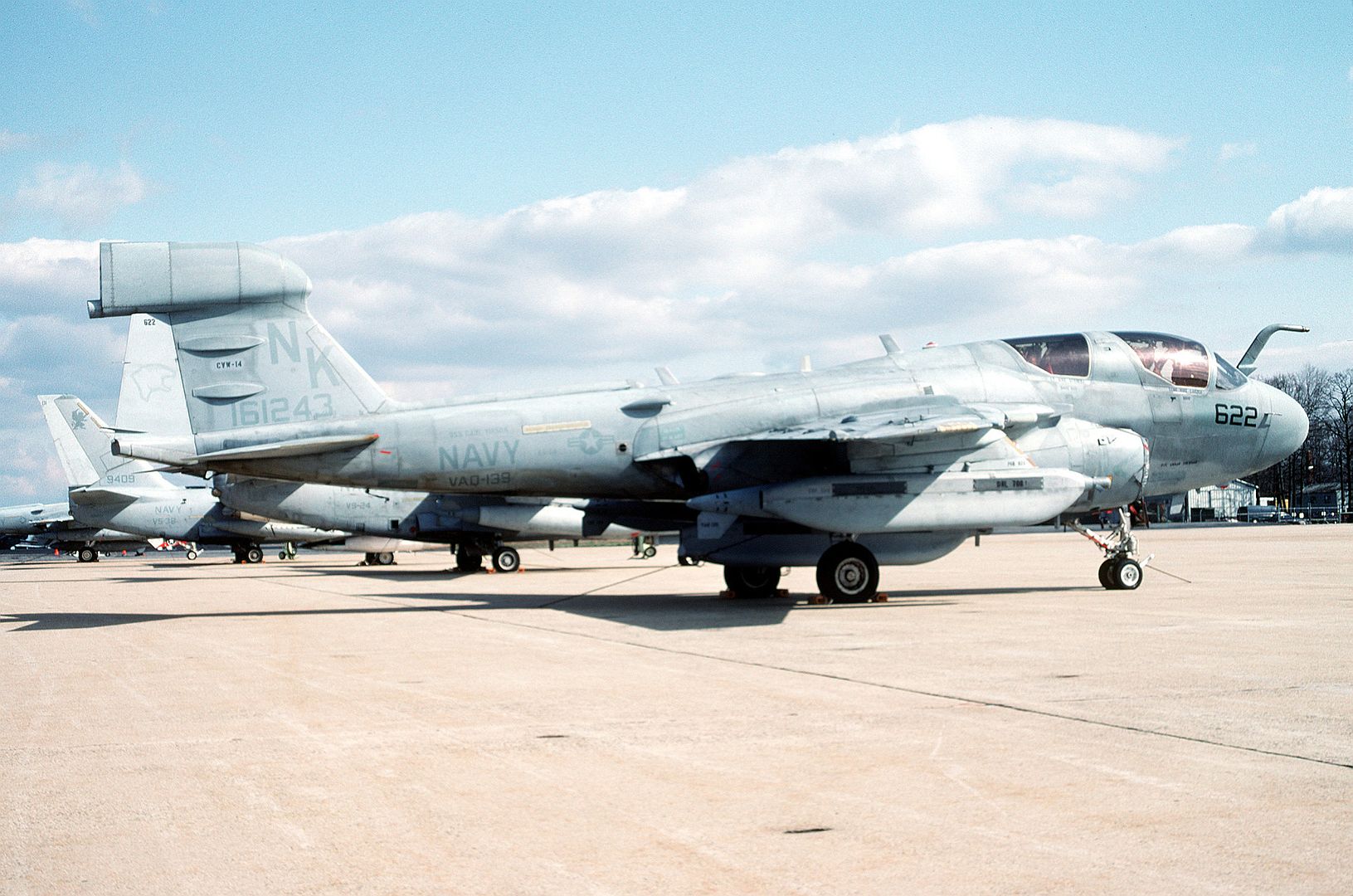 A Right Side View Of A Tactical Electronic Warfare Squadron 139