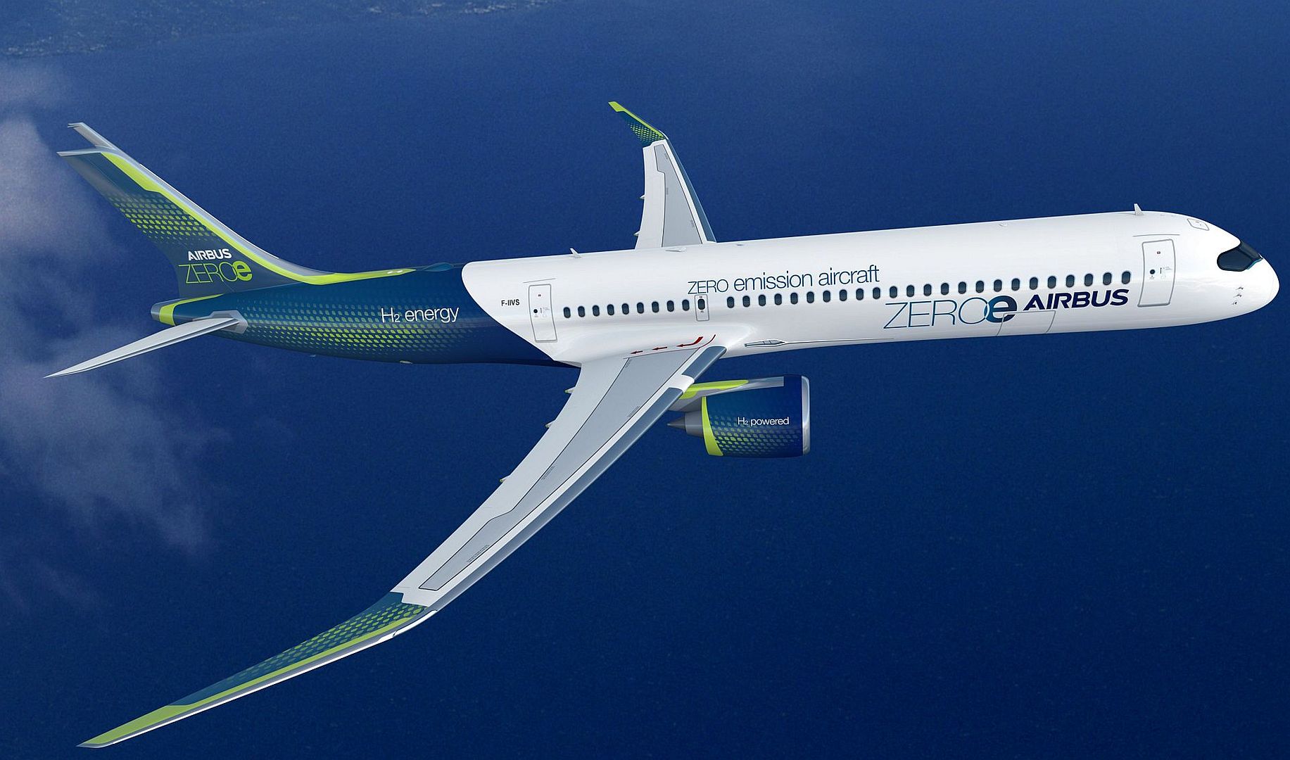 AirbusZEROe Turbofan Concept AirbusZEROe Turbofan Concept