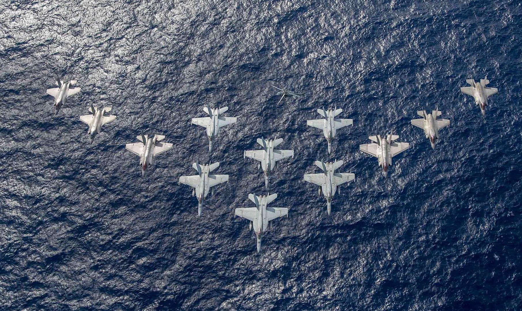 Aircraft From The United Kingdom S Carrier Strike Group Led By HMS Queen Elizabeth Aircraft From The United Kingdom S Carrier Strike Group Led By HMS Queen Elizabeth