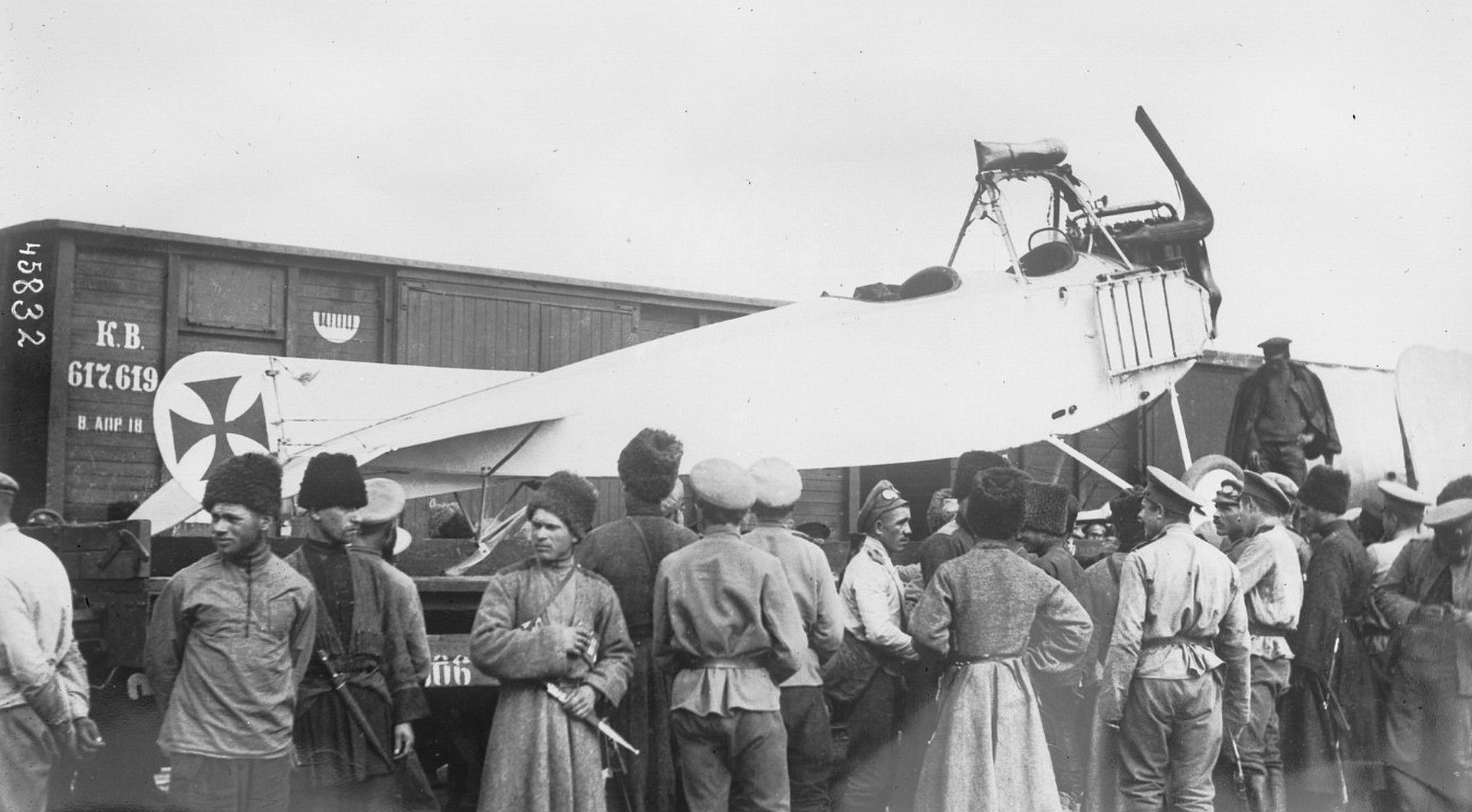 Albatros C I Captured Russian