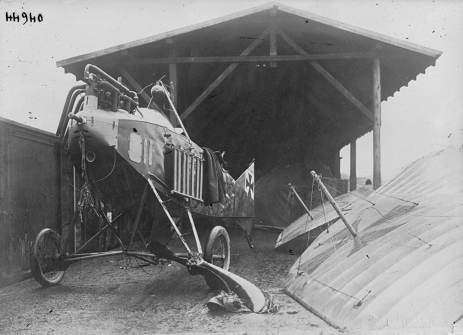 Albatros C I Captured By The Russians