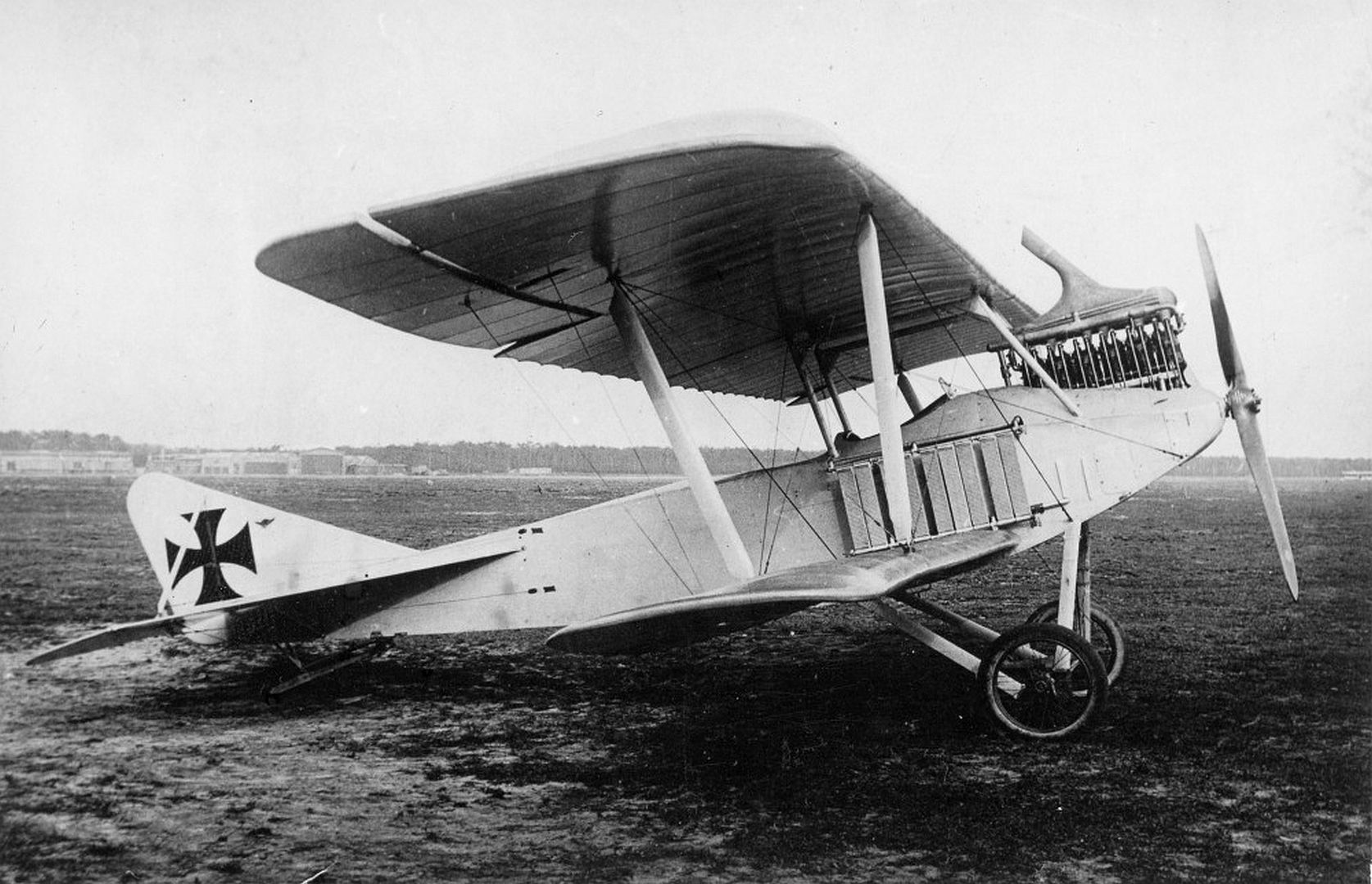 Albatros C I With Experimental Wing