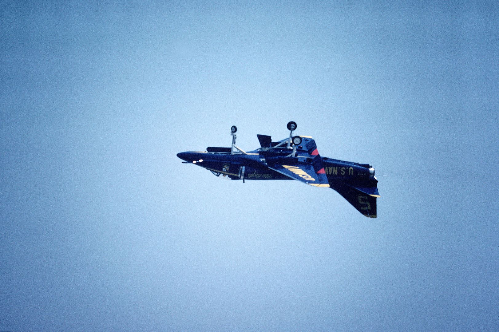 S Blue Angels Flight Demonstration Team Performs During The Air Show