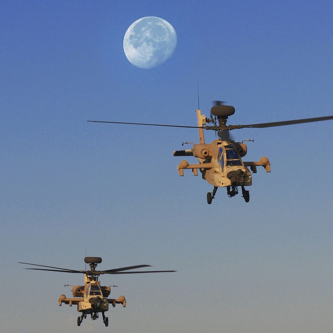 Apache Israel With Moon Hires Apache Israel With Moon Hires
