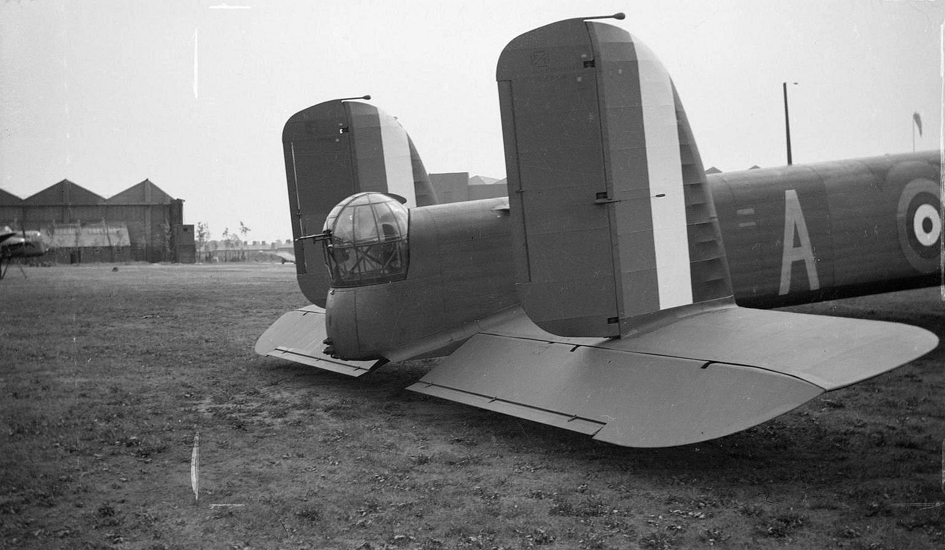 Armstrong Whitworth WhitleyMk V Rear Turret Armstrong Whitworth WhitleyMk V Rear Turret