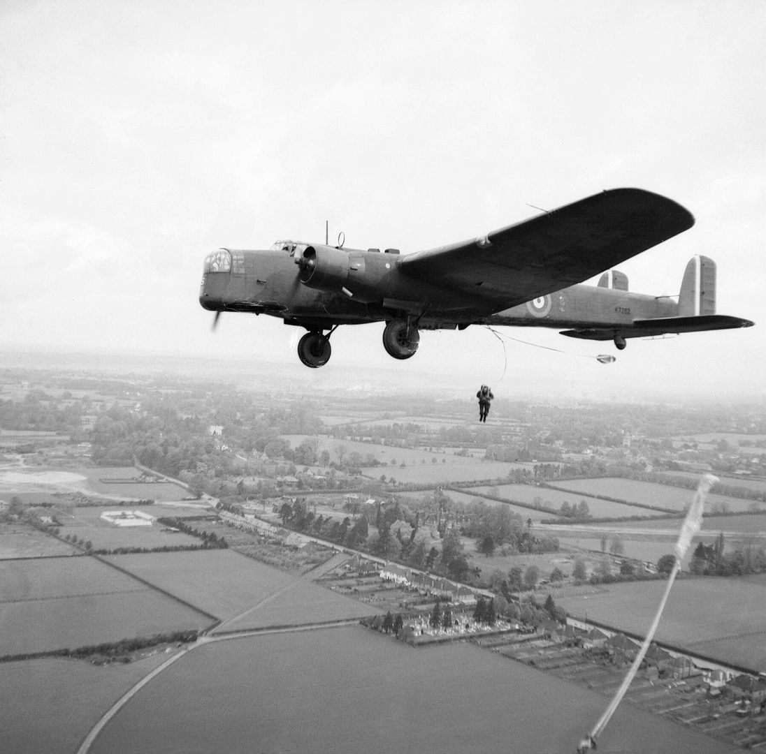 Armstrong Whitworth Whitley Parachute Drop