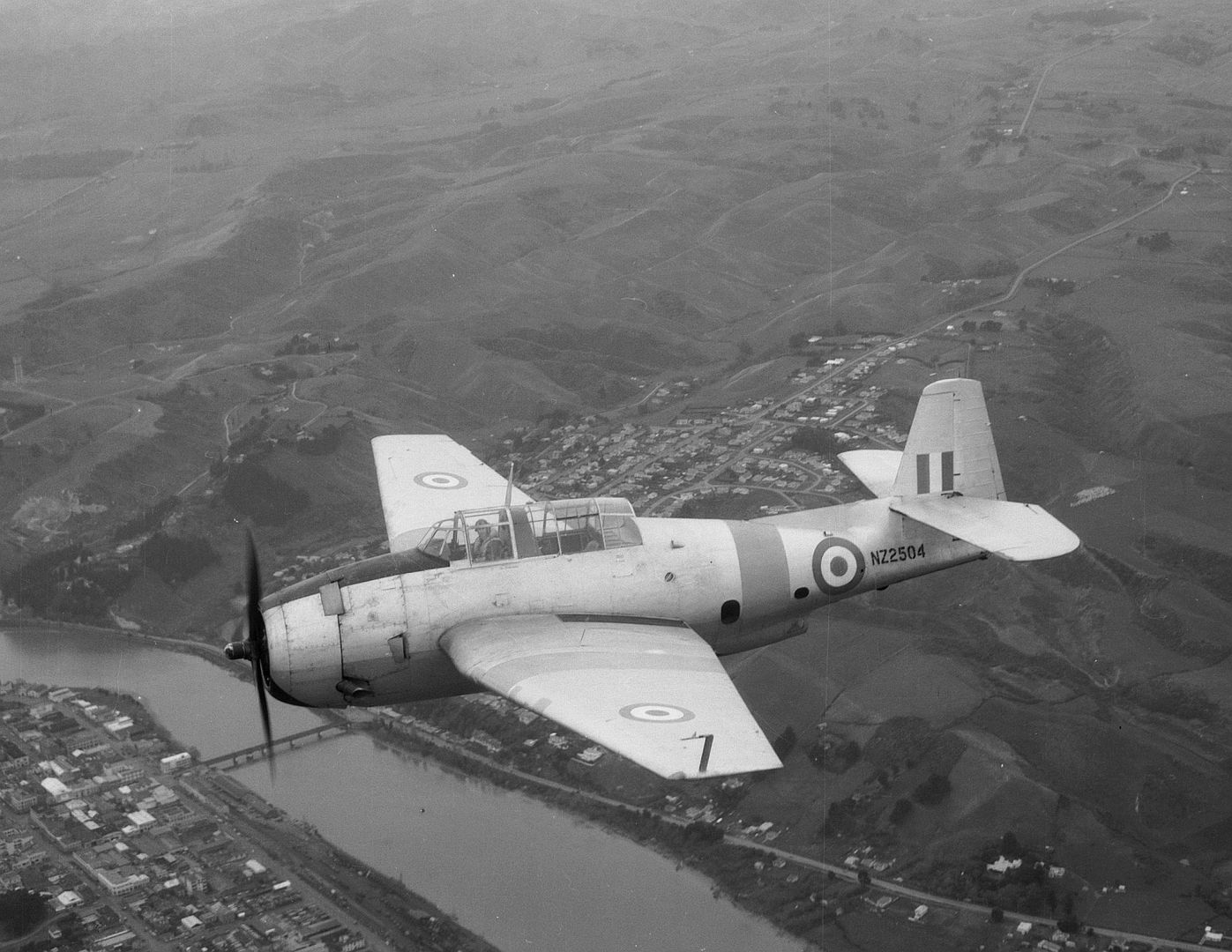 Avenger NZ2504 Believed To Be Over Whanganui Avenger NZ2504 Believed To Be Over Whanganui