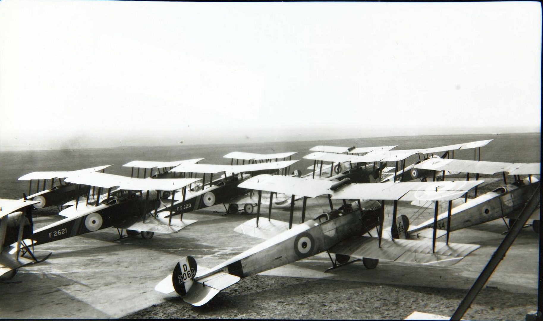 Avro 504 Aircraft On Ground Avro 504 Aircraft On Ground